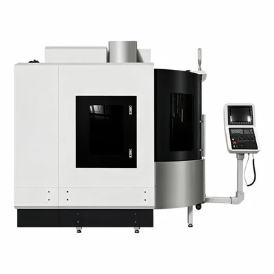 Fresadora CNC d'alumini de 5 eixos